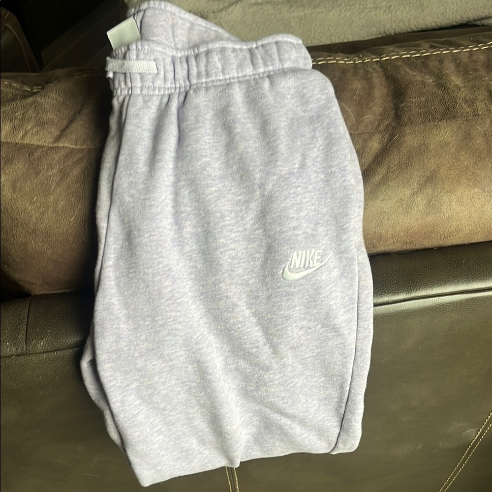 Nike Purple Sweatpants Comfortable Athletic Joggers